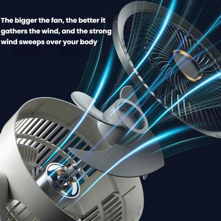 USB Air Circulation Fan Office Desktop Small Fan, USB Plug, Rechargeable
