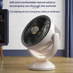USB Air Circulation Fan Office Desktop Small Fan, USB Plug, Rechargeable