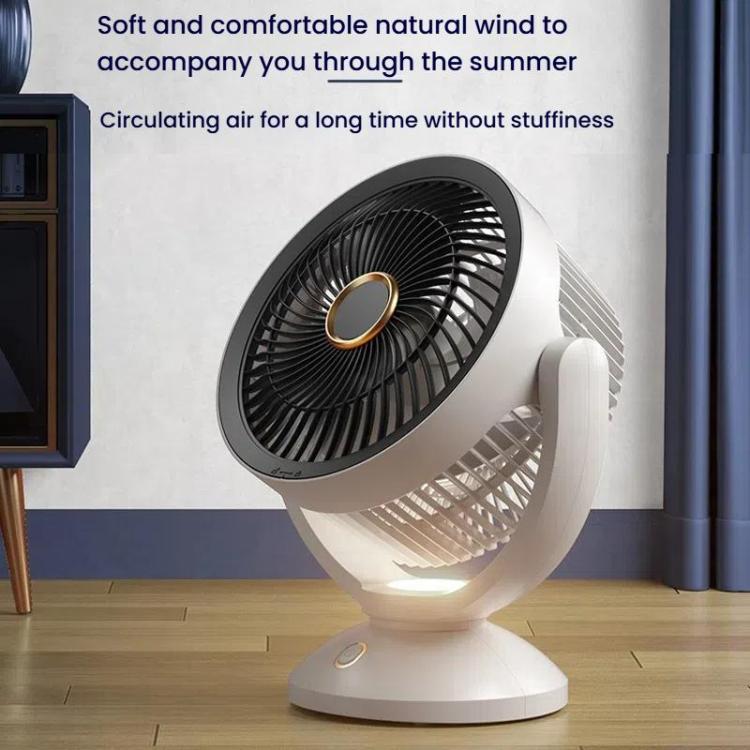 USB Air Circulation Fan Office Desktop Small Fan, USB Plug, Rechargeable