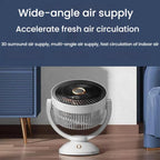USB Air Circulation Fan Office Desktop Small Fan, USB Plug, Rechargeable