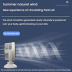 USB Air Circulation Fan Office Desktop Small Fan, USB Plug, Rechargeable