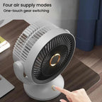 USB Air Circulation Fan Office Desktop Small Fan, USB Plug, Rechargeable