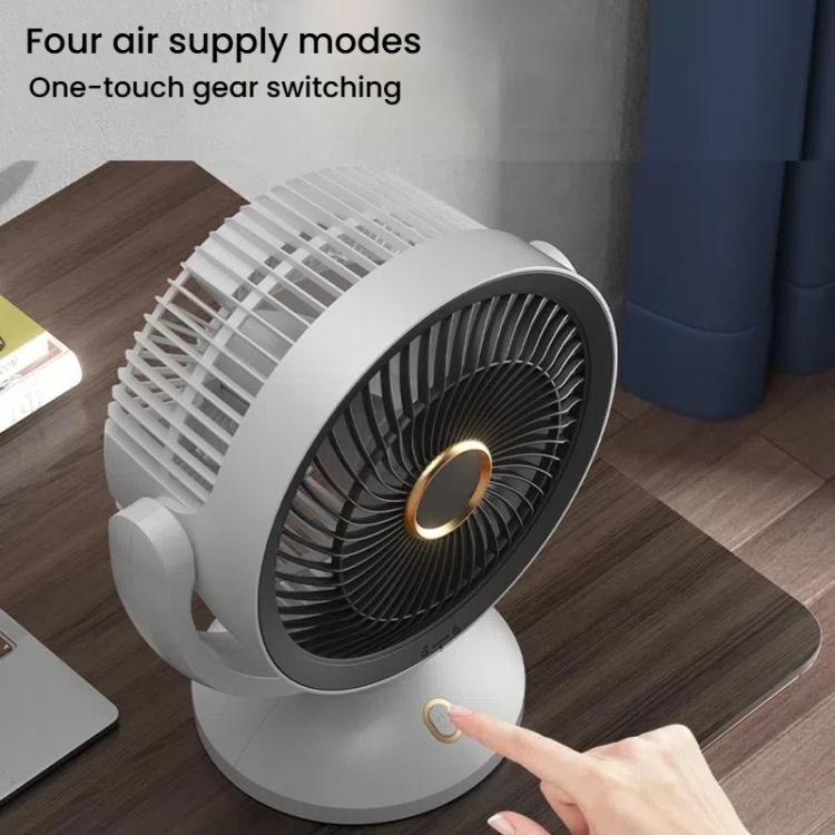 USB Air Circulation Fan Office Desktop Small Fan, USB Plug, Rechargeable