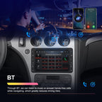 For Alfa Romeo 159 7 inch Horizontal Screen Carplay Car Navigation Center Control Integrated Machine, 2+64G, 4+64G