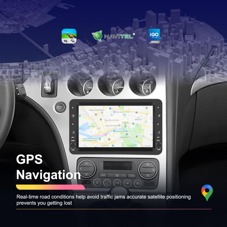 For Alfa Romeo 159 7 inch Horizontal Screen Carplay Car Navigation Center Control Integrated Machine, 2+64G, 4+64G