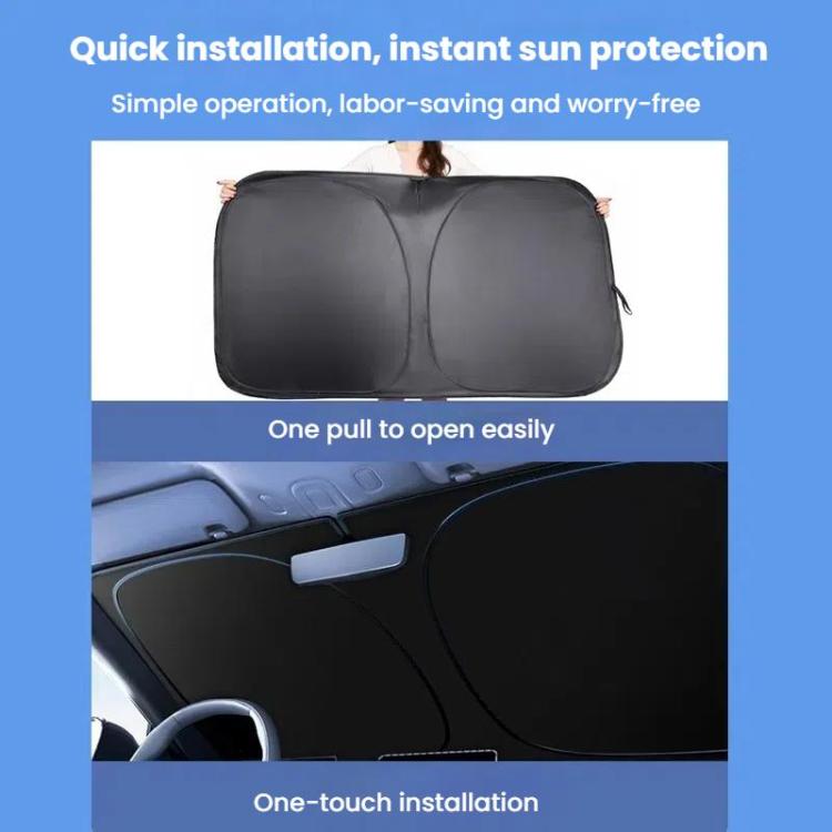 SUITU ST-4024L Car Front Windshield Sunshade Sunscreen Heat Insulation Visor, ST-4024L