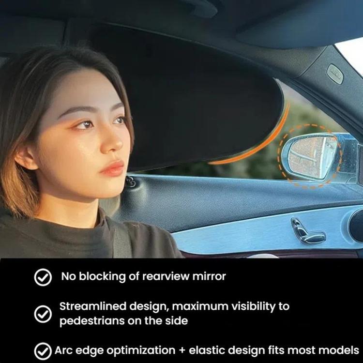 SUITU ST-2414 Car Vinyl Static Film Adsorption Sunshade Sunscreen Heat Insulation Sunblinds, ST-2414