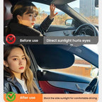 SUITU ST-2414 Car Vinyl Static Film Adsorption Sunshade Sunscreen Heat Insulation Sunblinds, ST-2414