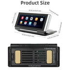 6.86 Inch Foldable Portable Bluetooth Car MP5 Player With MirrorLink/CarPlay/Android Auto Support, B5370, B5370+4LEDs Reversing Camera, B5370+8LEDs Reversing Camera, B5370+12LEDs Reversing Camera