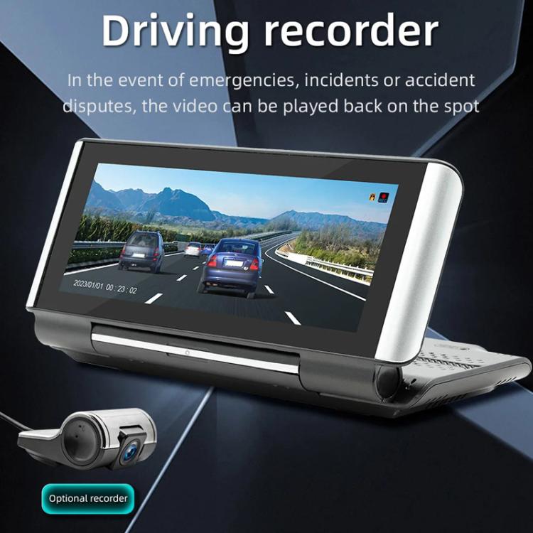 6.86 Inch Foldable Portable Bluetooth Car MP5 Player With MirrorLink/CarPlay/Android Auto Support, B5370, B5370+4LEDs Reversing Camera, B5370+8LEDs Reversing Camera, B5370+12LEDs Reversing Camera