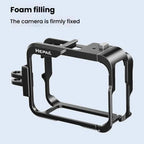 Metal Rabbit Cage Camera Frame Accessories, For Insta360 Ace HEPAIL AC-25, For Insta360 Ace Pro HEPAIL AC-26