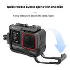 Metal Rabbit Cage Camera Frame Accessories, For Insta360 Ace HEPAIL AC-25, For Insta360 Ace Pro HEPAIL AC-26
