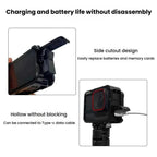 Metal Rabbit Cage Camera Frame Accessories, For Insta360 Ace HEPAIL AC-25, For Insta360 Ace Pro HEPAIL AC-26