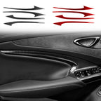 For 2022-2025 BYD Seal 4pcs /Set Car Door Panel Triangular Stickers