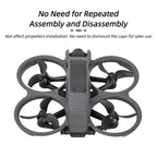 For DJI Avata 2 Sunnylife AT2-MD787 Motor Anti-dust Cover Aluminum Alloy Motor Protection Cover