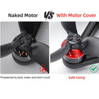 For DJI Avata 2 Sunnylife AT2-MD787 Motor Anti-dust Cover Aluminum Alloy Motor Protection Cover