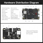 Yahboom K230 Vision Module With 2.4-Inch HD Touch Screen 32G TF Card, Separate K230, With Fixed Bracket, With Angle Adjustable Bracket, With Heightened Angle Adjustable Bracket, With 2DOF Electric PTZ