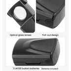 30X Jewelry Mirror Drawer-Style Telescopic Magnifying Glass With LED Lighting, 30X Telescopic With LED