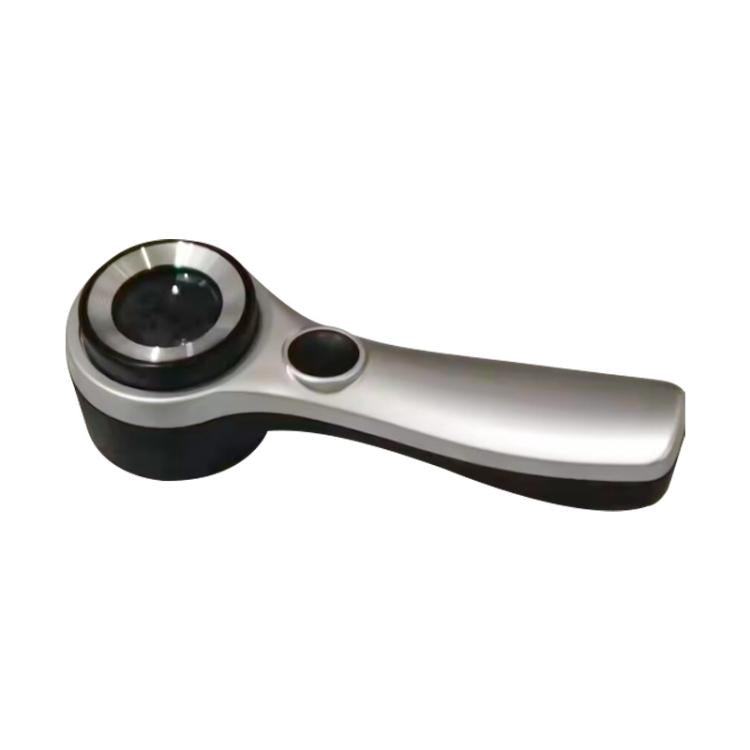 Alloy Handheld 60x USB Charging Touch Switch LED Light Optical Glass Magnifier
