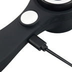 Alloy Handheld 60x USB Charging Touch Switch LED Light Optical Glass Magnifier