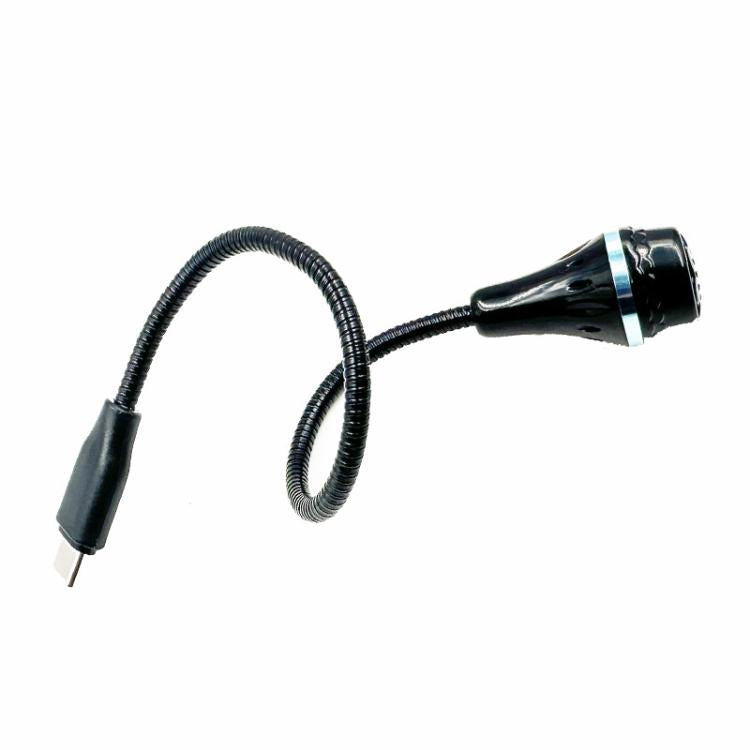 Flexible Gooseneck USB-C/Type-C Microphone with IC Chip for Laptop, Phone, Tablet,, Jieli solution 25cm