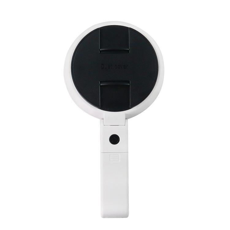 90mm 10X Foldable Handheld Magnifying Glass With 8 LED Lights, 10X Handheld With 8 LED