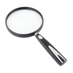 110mm 2/4X Handheld Magnifying Glass HD Reading Acrylic Lens Magnifying Glass, 2/4X Handheld