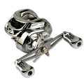 Baitcasting Fishing Reel 6.3:1 Gear Ratio with Magnetic Brake System, 12-Setting Adjustable, YUMOSH EQM201 Left Hand, YUMOSH EQM200 Right Hand
