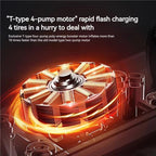 Portable Wireless Digital Display Car Automatic Air Pump, SUITU ST-9648B, SUITU ST-9648C With Cigarette Lighter