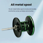 Baitcasting Fishing Reel 6.3:1 Gear Ratio With Magnetic Brake System, 12-Setting Adjustable, YUMOSH EQC201 Left Hand, YUMOSH EQC200 Right Hand