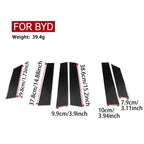 For 2022-2025 BYD Seal 6pcs /Set B-Pillar Stickers