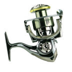 Dual Handle Zero-Gap Spinning Reel Balanced Anti-Shake Design, 5.2:1 Gear Ratio, YUMOSHI  SE2000S, YUMOSHI SE2500, YUMOSHI SE3000, YUMOSHI SE4000
