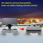 For DJI Mavic 4 Pro / RC Pro 2 Remote Controller Joystick Stainless Steel Thumb Rocker, 1pair Silver, 1pair Colorful, Silver+Colorful