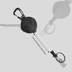 Hangable Climbing Buckle Retractable Anti-Loss Outdoor Climbing Pull Buckle, Hangable