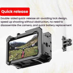 For DJL Action 4 / 3 HEPAIL C-AC4 Metal Rabbit Cage Anti-fall Heat Dissipation Protection Frame, C-AC4