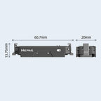 For Insta360 GO 3 / 3S HEPAIL AC69 Aluminium Alloy Quick-Release Charging Base, AC69