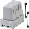 For DJI Flip YX 3-Way Charger Bidirectional Battery Management System, 3-Way LED Indicator