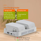 For DJI Flip YX Parallel Charger Hub Bidirectional Battery Management System, 2-way Parallel