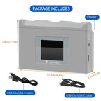 For DJI Neo Battery Charger YX 3-way Color Screen Charger Hub Charging Station, Neo 3-way Color Screen