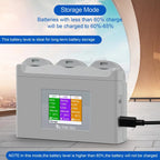 For DJI Neo Battery Charger YX 3-way Color Screen Charger Hub Charging Station, Neo 3-way Color Screen