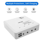 For DJI Neo Drone YX 4-port Battery Charger Charging Hub, US Plug, EU Plug, UK Plug, AU Plug