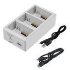YX 3-Way Battery Charger For DJI Mini 4 Pro/Mini 3/Mini 3 Pro Charging Hub, Without Pulg, 35W US Plug, 35W EU Plug