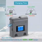 For DJI Air 3/Air 3S YX 2-Way Battery Charger Charging Butler With Color Screen Drone Accessories, 2-Way Color Screen