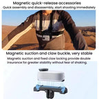 For Insta360 GO 3 / 3S HEPAIL AC-08 Aluminium Alloy Magnetic Quick Release Base, AC-08