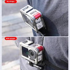 HEPAIL AC76 Action Camera Mobile Phone Magnetic Neck Strap Mount, AC76