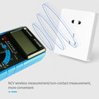 High-Precision Digital Multimeter For Measuring Current Voltage Portable Repair Electrician Meter With Burn Protection, DT-9205E