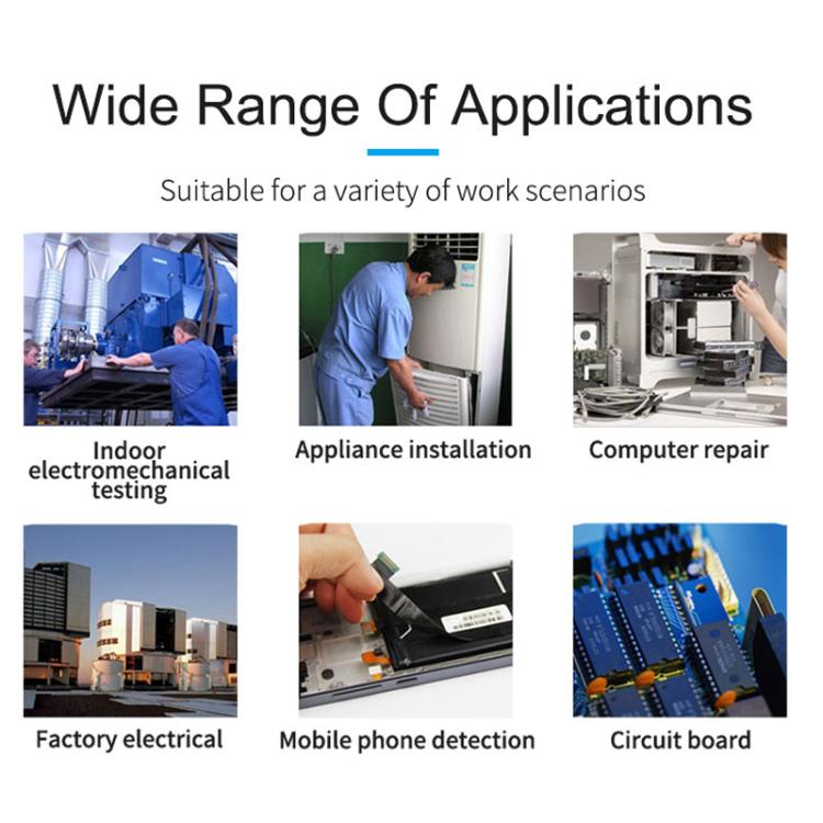 High-Precision Digital Multimeter For Measuring Current Voltage Portable Repair Electrician Meter With Burn Protection, DT-9205E