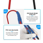 Replaceable Stainless Steel Probe Tips Soft Silicone Multimeter Probe Tips, SS-024B