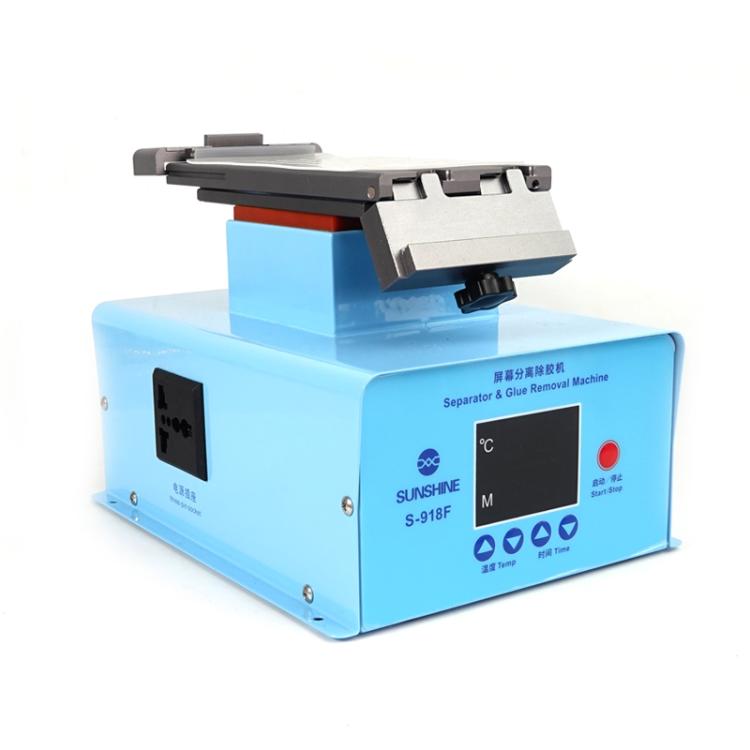 Curved Screen 360-Degree Rotation Mobile Phone Screen Separator Screen Removal Heating Table, EU Plug, S-918F