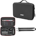 For Insta360 X5 / X4 Camera SYMIK Large Capacity Storage Bag Handbag Messenger Carrying Case